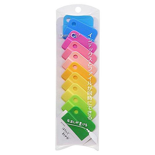 Demi-Clip/デミクリップ10個入りカラーパレットDM-4010Pcolor