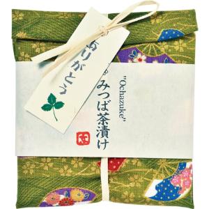 お中元 お茶漬け お茶 ギフト ラッピング 誕生日 みつば お茶漬け 布包み 769