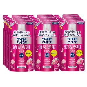 【15個セット】ワイドハイター 消臭専用ジェル フレッシュフローラルの香り 詰め替え用 500ml×15個セット