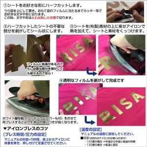 アイロンプリントシート 微細カット-フイルム粘...の詳細画像5