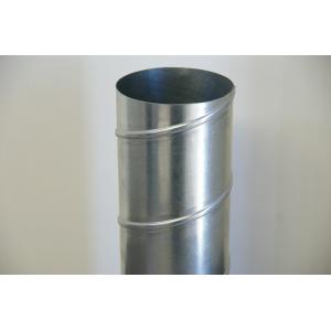 スパイラルダクト短管　φ１５０×２００Ｌ　（ｍｍ）   亜鉛めっき鋼鈑0.5t  スライド内管用｜pipeshop-y
