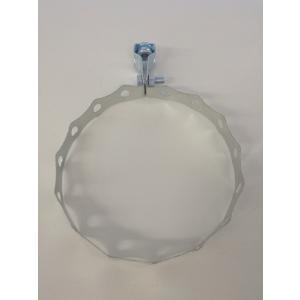 タン付吊りバンド φ100 スパイラルダクト用 アルミフレキ用