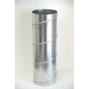 スパイラルダクト 直管 φ300 × 500L (mm) 板厚0.5t 亜鉛めっき鋼鈑 規格 価格 ...