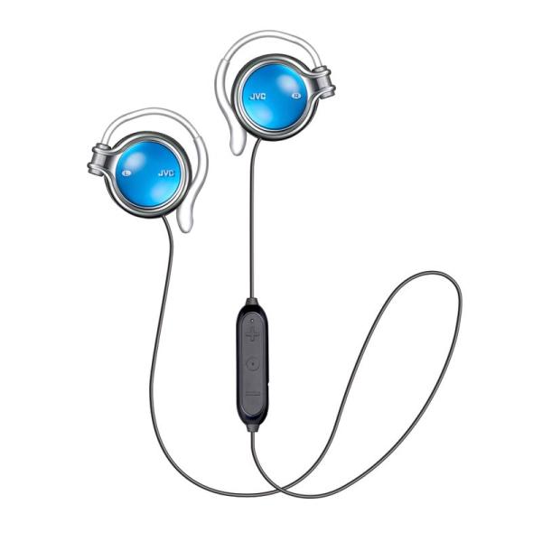 JVC HA-AL102BT ワイヤレスイヤホン 耳掛け式/Bluetooth ブルー HA-AL1...