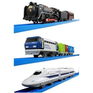 プラレール スーパー列車大集合セット-新幹線・SL・貨物-