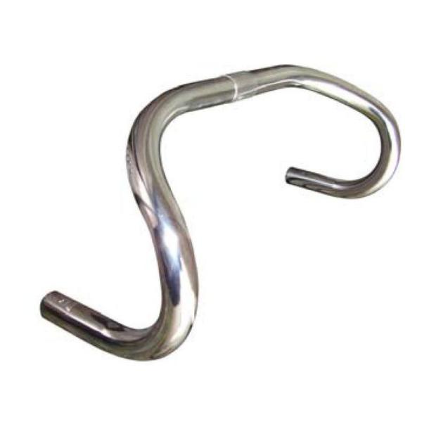 NITTO(日東) ドロップハンドル スチール B123 B123-36 φ25.4 360 シルバ...