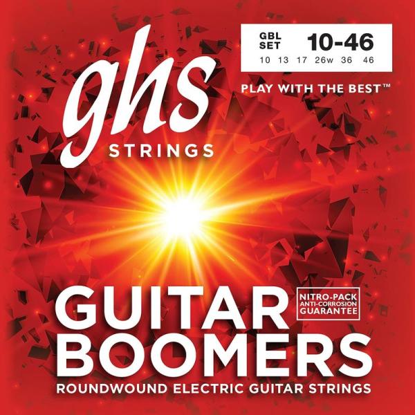 ghs エレキギター弦 Guitar BOOMERS/ギター・ブーマーズ ライト10-46 GBL