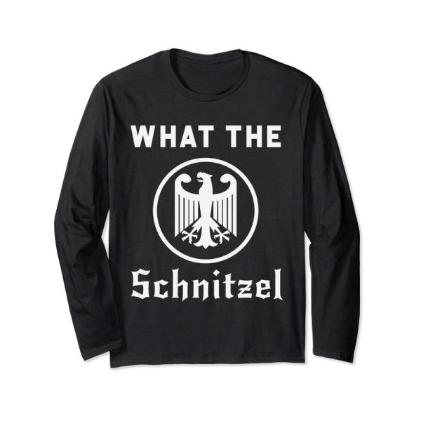 What The Schnitzel ドイツ製 面白いオクトーバーフェスト ビールフェスティバル 長...