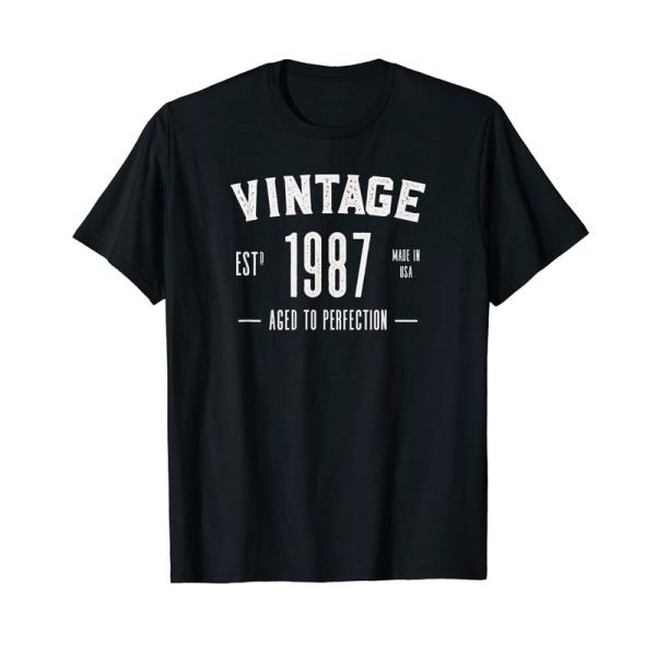 ヴィンテージ 1987 アメリカ製 35歳の誕生日 Tシャツ
