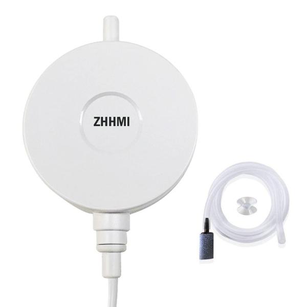ZHHMl 水槽エアーポンプ 小型エアーポンプ 0.3L / Min空気の排出量 空気ポンプ 超静か...