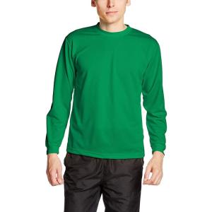 グリマー 長袖 4.4オンス ドライ ロングスリーブ Tシャツ クルーネック 00304-ALT ボーイズ グリーン L (日本サイズL相当