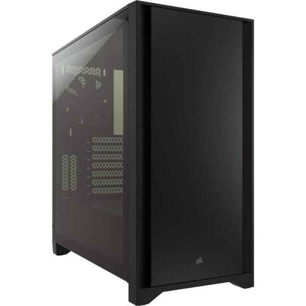 CORSAIR 4000D 強化ガラス製ミドルタワー ATX PCケース ブラック CC-90111...