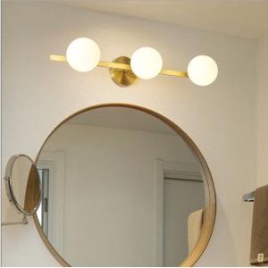 新品 真鍮高品質 壁掛け照明 ブラケットライト 室内照明 化粧照明 浴室 洗面所照明 3灯 北欧 LED対応 寝室 工事必要 壁掛けライト ウォールライト