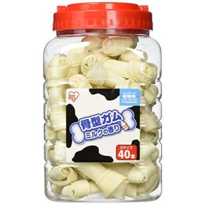 アイリスオーヤマ 犬 おやつ 骨型ガム ミルク味...の商品画像