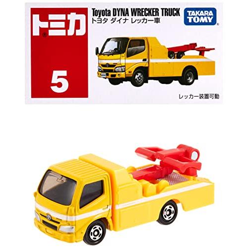 タカラトミー トミカ No.5 トヨタ ダイナ レッカー車 (箱) ミニカー おもちゃ 3