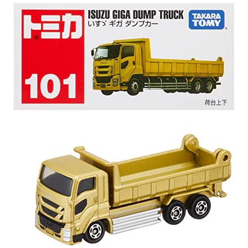 タカラトミー『 トミカ No.101 いすゞ ギガ ダンプカー (箱) 』 ミニカー 車 お