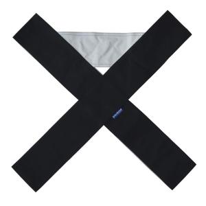 papakoso パパコソ パパダッコ クロス式 簡易 抱っこ紐 Lサイズ ブラック×ライトグレー