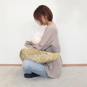 青葉 ベビハグ 授乳用クッション 北欧ベージュ...の詳細画像3