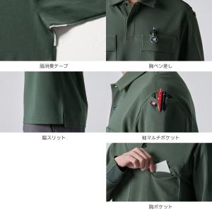 バートル 春夏 半袖ポロシャツ 517 ヘビー...の詳細画像3