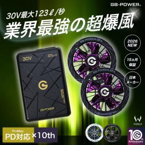長期保証 長信ジャパン 最新 2026 ProMax バッテリー & 10th ファン 空調 ファン デバイス 熱中症 暑さ対策 長身 長信 ちょうしん