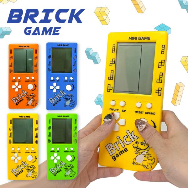 BRICK game テトリス ビッグ ゲーム機 テトリス ピンポン 3DS シューティング ゲーム...