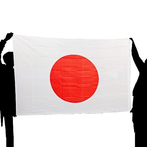 日の丸 ドデカイ 国旗 185×125cm サッカー フラッグ イベント おもしろ雑貨 プレゼント ...