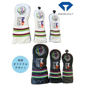 PGA TOUR ゴルフ ヘッドカバー ドライバー用 フェアウェイ用 ユーティリティ用 FedEx St. Jude Invitational