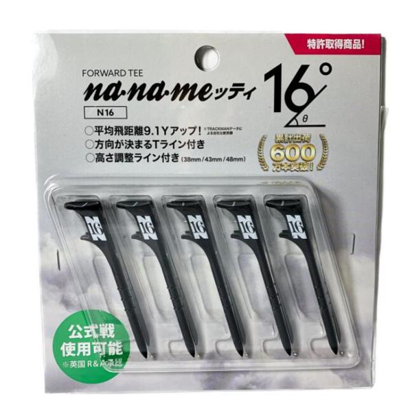 【送料無料】 nnanameッティー 16° ブラック　 nanameッティN16 / ナナメッティ...