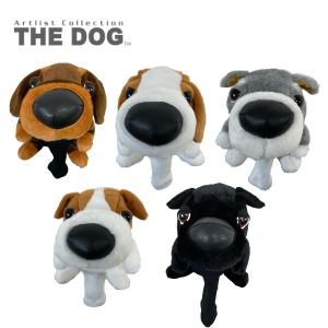 【送料無料】THE DOG フェアウェイ用 ヘッドカバー　ダックスフンド  ジャックラッセルテリア　いぬ　犬　かわ いい　小型犬　愛犬　ぬいぐるみ ヘッドカバー