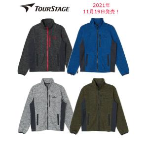 【送料無料】 ブリヂストンゴルフ / ツアーステージ フリース ブルゾン　ＶＴＴ９１Ｄ / ＴＯＵＲＳＴＡＧＥ / 防寒着　防寒対策　アウター　メンズアウター