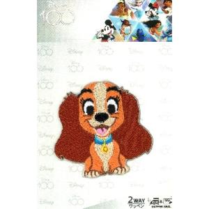 ◇ キャラクター 刺しゅう ワッペン Disney 100 （ ディズニー 100周年 ） （  わ...