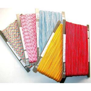 （ 1ｍ単位で販売 ）手芸 カラフル カラーロープ （ 中