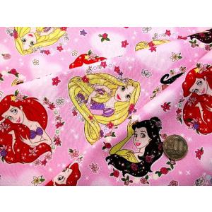 キャラクター 生地 布 ディズニー プリンセス...の詳細画像1