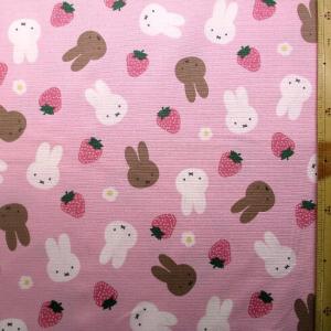 ◇ キャラクター 生地 布 ミッフィー ( ピン...の商品画像