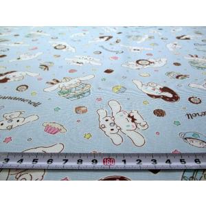 キャラクター 生地 布 シナモロール ( ブル...の詳細画像2