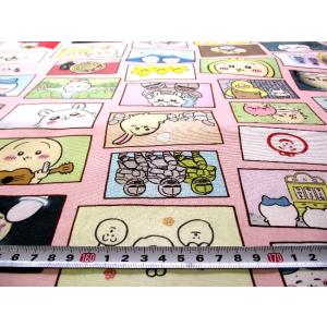キャラクター 生地 布 ちいかわ( ピンク系 ...の詳細画像2