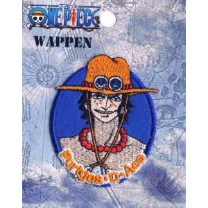 ◇ キャラクター 刺しゅう ワッペン ワンピース （ ポートガス Ｄ エース ）