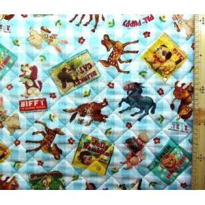 Q キャラクター キルティング 生地 キルト ロ...の商品画像