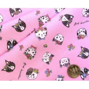プリント 生地 ( 商用利用可能 ) 猫 の ...の詳細画像1