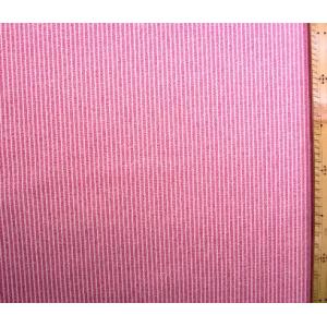 プリント生地 布 ヒッコリー調 オックス ストライプ （ ピンク地に白ストライプ ) オックス （ 綿100％ ) 生地幅−約108cm SWA-731-D-nk-8110