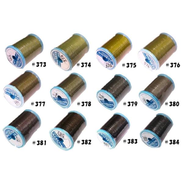 シャッペスパン  （ 60番 200ｍ巻き ）（ ミシン糸  ）  色指定分 （ 373-384 ）...