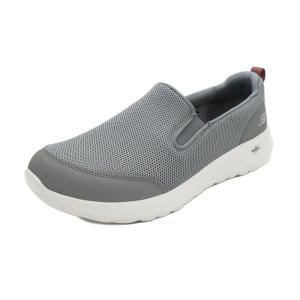 スニーカー スケッチャーズ SKECHERS GO WALK MAX-CLINCHED グレー/バーガンディ 216010-GYBU メンズ シューズ 靴 21SS｜pistacchio