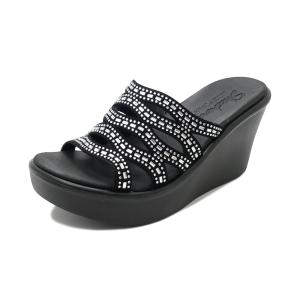 スニーカー スケッチャーズ SKECHERS RUMBLEUP-FUNNYBUSINESS ブラック 33474-BLK レディース シューズ 靴 20SS｜pistacchio