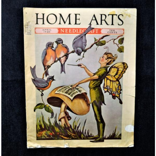 1940年 Home Arts Needlecraft Marjorie Rowell 妖精・フェア...