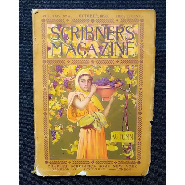 1898年 Scribner's magazine チャールズ・ダナ・ギブソン・ガール Charle...