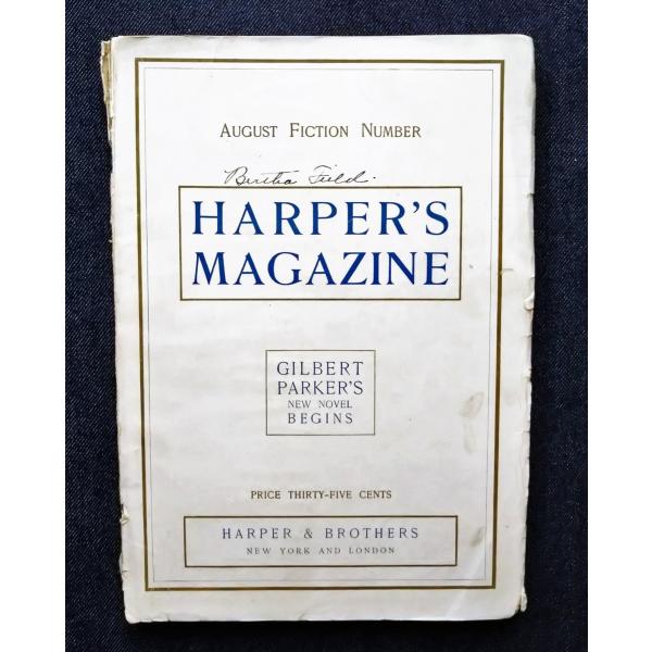 1912年 Harper&apos;s Monthly magazine 洋書 William James A...