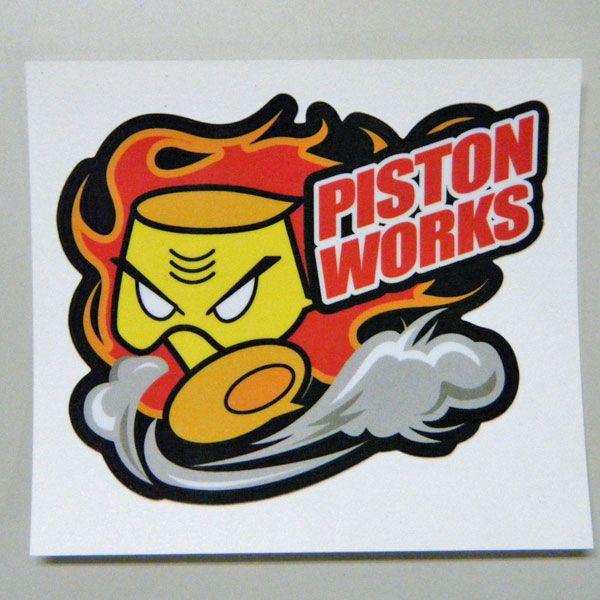 ＰＩＳＴＯＮオリジナル「野郎ステッカー」