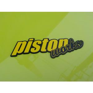 PISTON「Pistonworksエンブレム イエロー/ブラックEdition」ピストン オリジナル｜piston