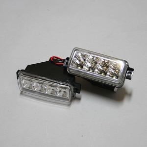 タニグチ「ナンバー移動キット5000 LEDナンバー灯（ブラック）セット
