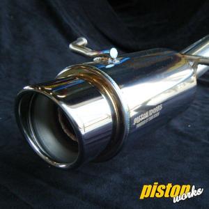 ジムニーマフラー　JB23用　PISTONWORKSマフラー｜piston